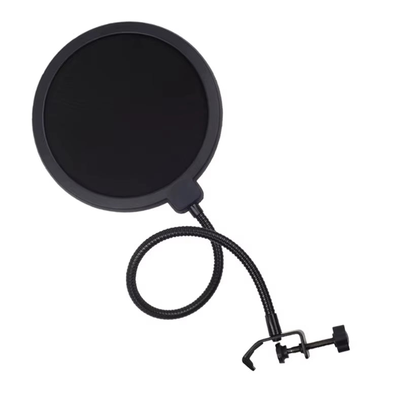 100/155Mm Double Layer Studio Microphone Flexible Wind Screen Sound Filter for Broadcast Karaoke Podcast Recording Accessories
