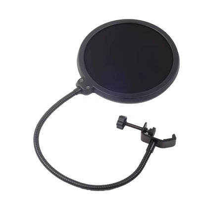 100/155Mm Double Layer Studio Microphone Flexible Wind Screen Sound Filter for Broadcast Karaoke Podcast Recording Accessories