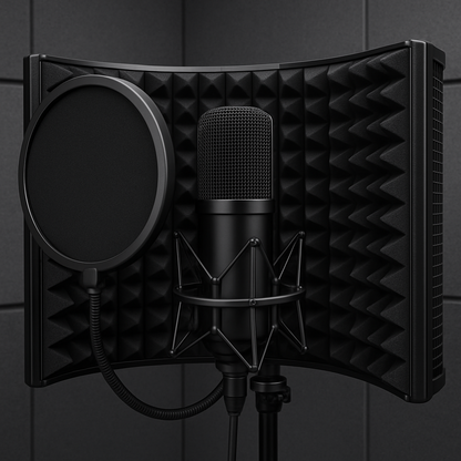 Double Layer Studio Microphone Wind Screen