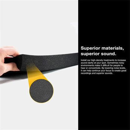 1 Set Studio Monitor Speaker Acoustic Foam Isolator Pads Anti-Shock Anti-Skid Sponge Desktop Speakers Isolation Panels 33X27X4Cm